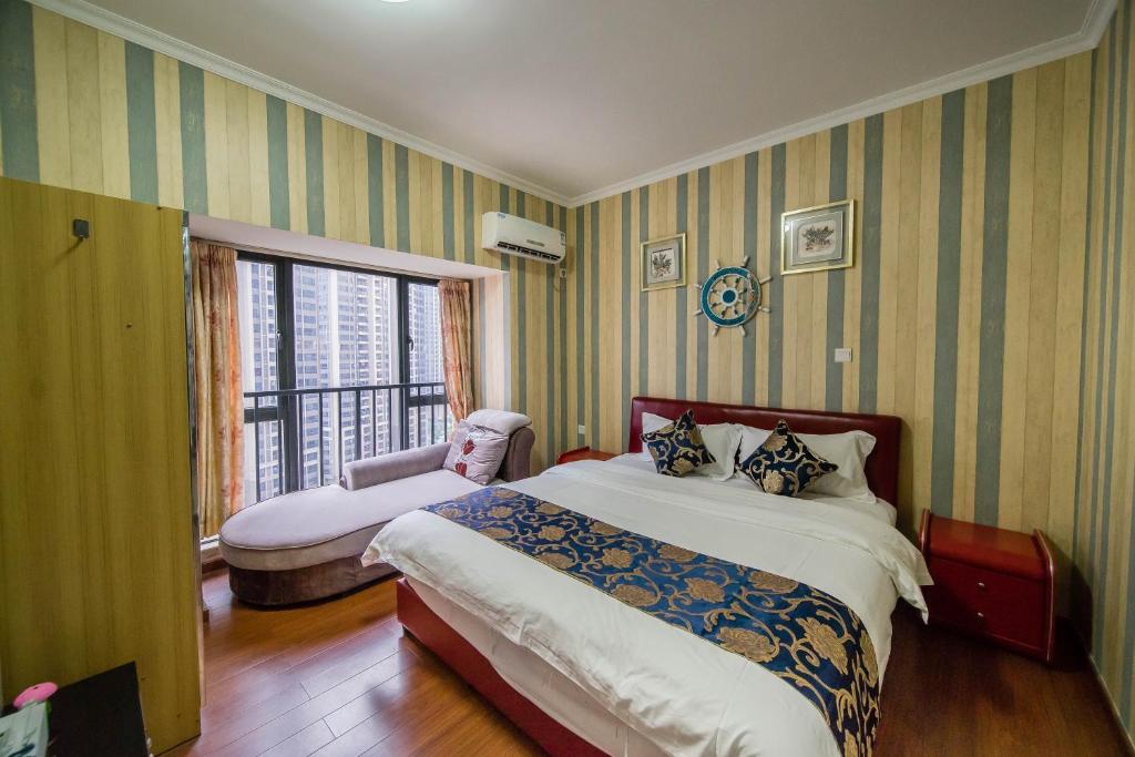 Pazhou Laiste International ApartHotel Canton Fair Complex Branch - Chambre Double Avec Vue Sur Le Jardin