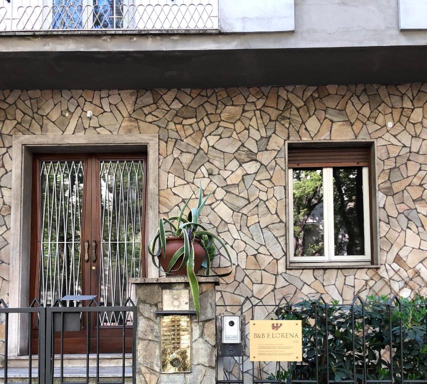 Budova, kde se bed and breakfast nachází
