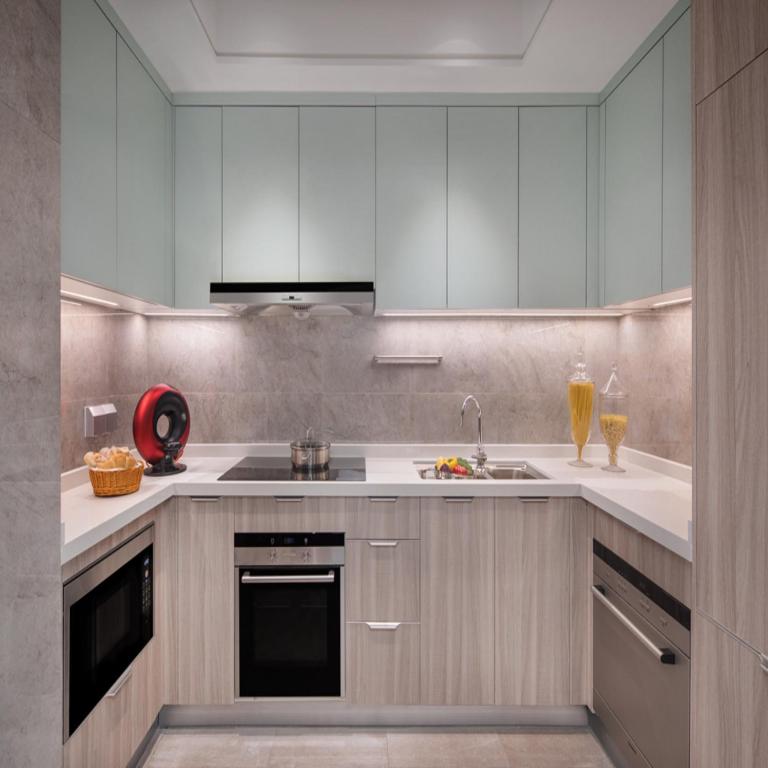Cucina o angolo cottura di Ascott Harmony City Nantong