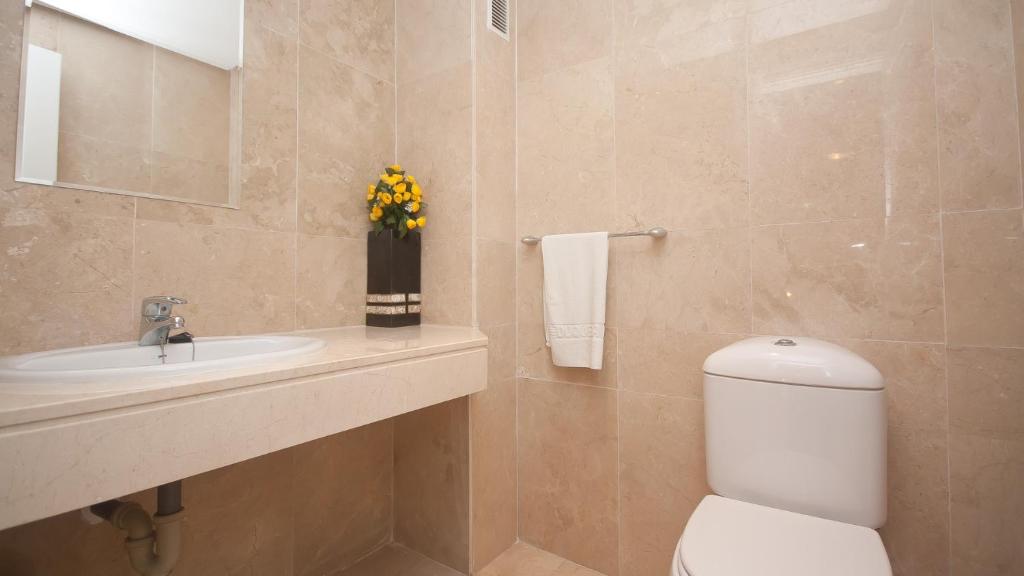 Kúpeľňa v ubytovaní Marina Real 511
