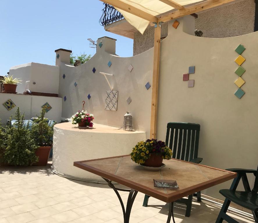 Balkón nebo terasa v ubytování Casa C&S