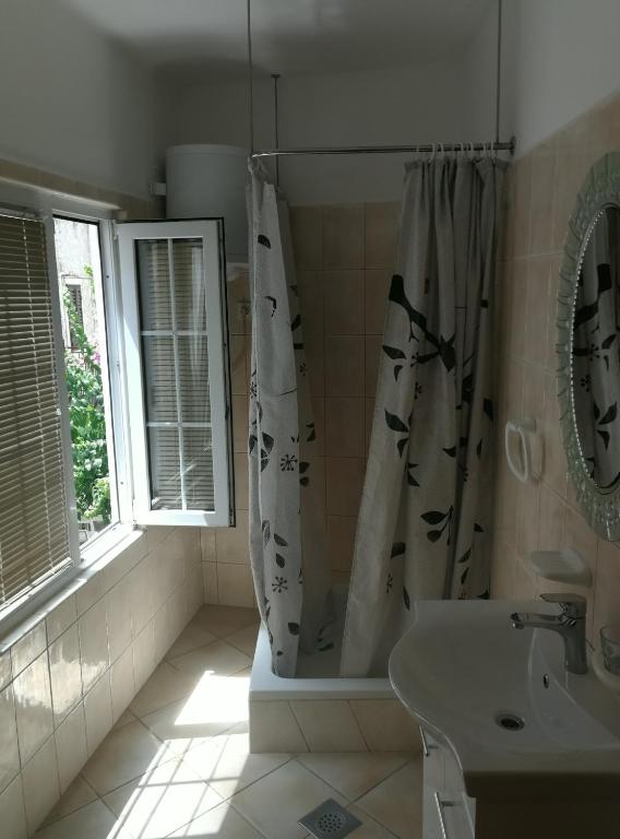 Koupelna v ubytování Apartments Ani