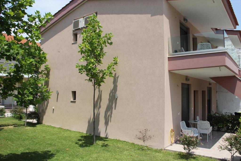 Budynek, w którym mieści się apartament