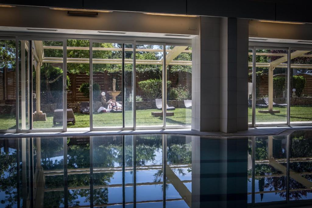 Zahrada ubytování Hôtel & Spa Vatel