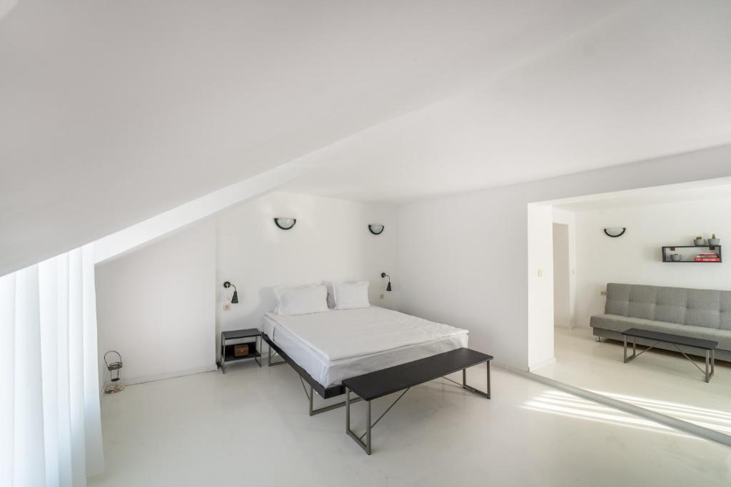 Postel nebo postele na pokoji v ubytování Hotel Mistral