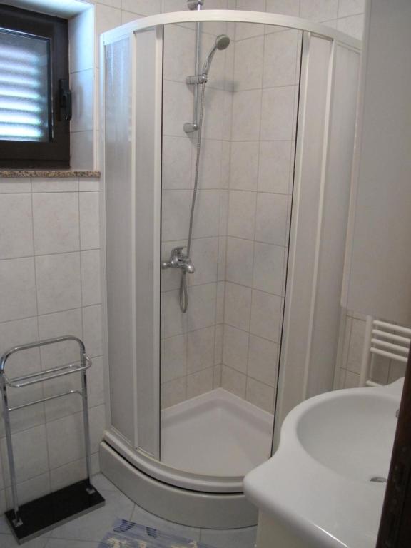 Koupelna v ubytování Apartmani Stille