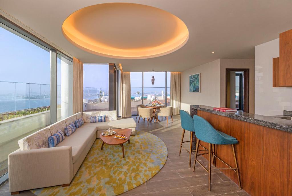 The Retreat Palm Dubai MGallery by Sofitel - Penthouse King Suite Avec Terrasse Sur Le Toit Et Vue Palm Sea - Club Lounge / Beach Access