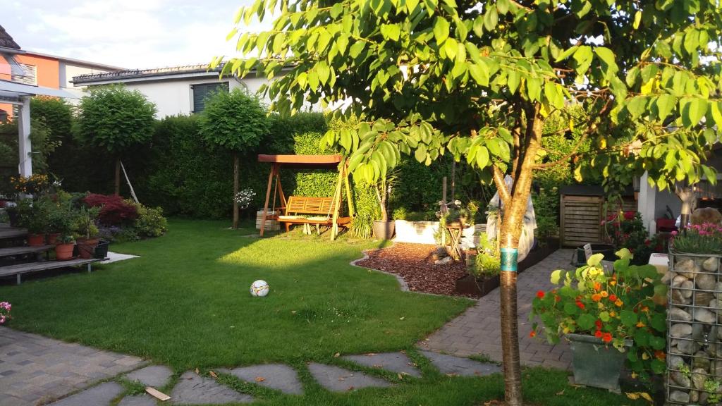 Zahrada ubytování Ferienwohnung Grienwald