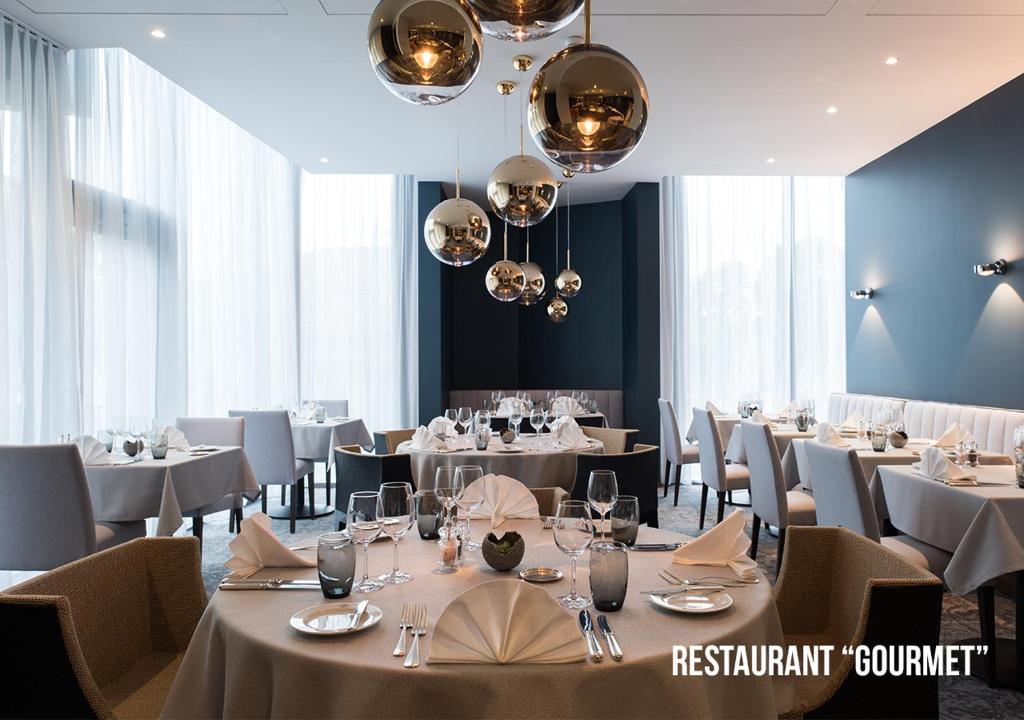 Restaurace v ubytování Grand Hôtel Les Endroits