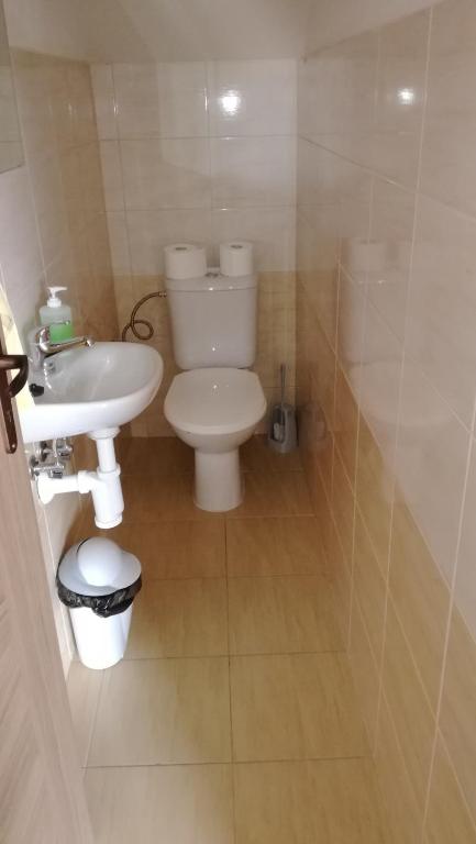Koupelna v ubytování Penzión Čergov