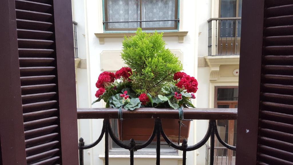 Un balcón o terraza de Pensión San Jerónimo