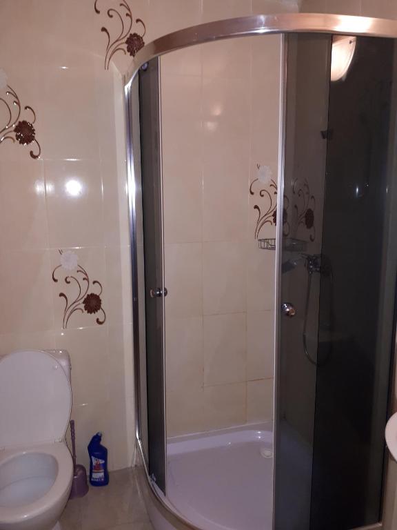Koupelna v ubytování Homestay Renata