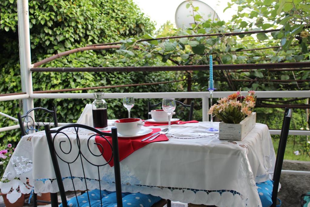 Balkón nebo terasa v ubytování La Deka GuestHouse