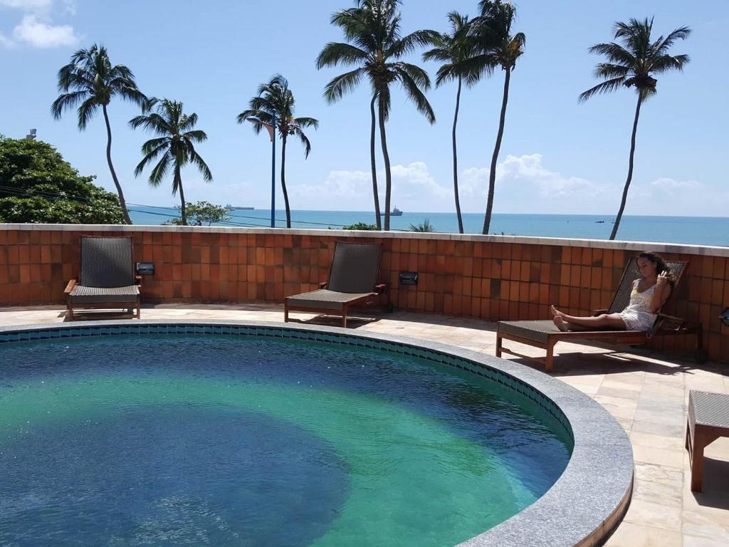  Iracema Flat vista total mar ate 6 pessoas