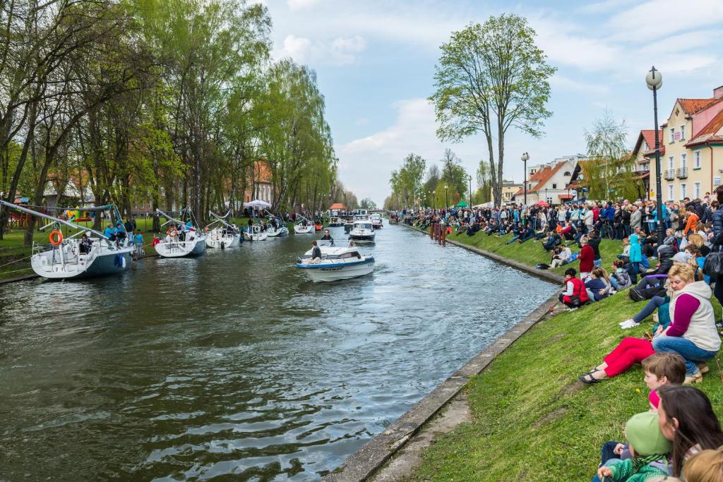 Hostia v ubytovaní Widok na Mazury Apartament przy Porcie
