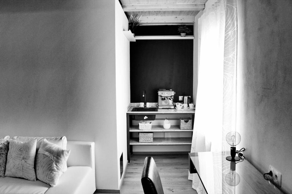 Posezení v ubytování Apartmány Ztracená