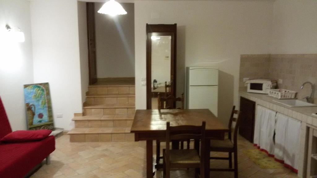Kuchyň nebo kuchyňský kout v ubytování Agriturismo campagna in compagnia