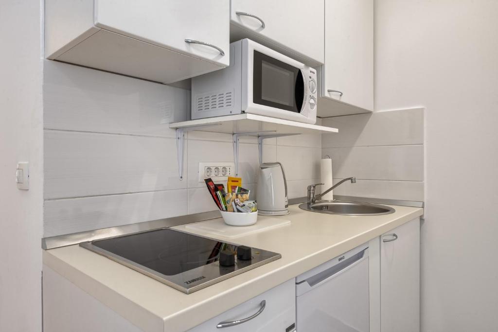 Kuchnia lub aneks kuchenny w obiekcie Apartments Antons