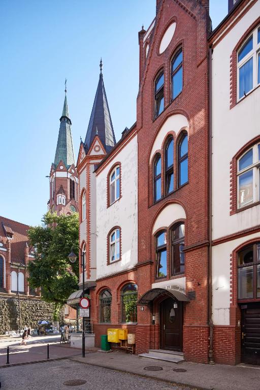 Budova, v ktorej sa apartmán nachádza