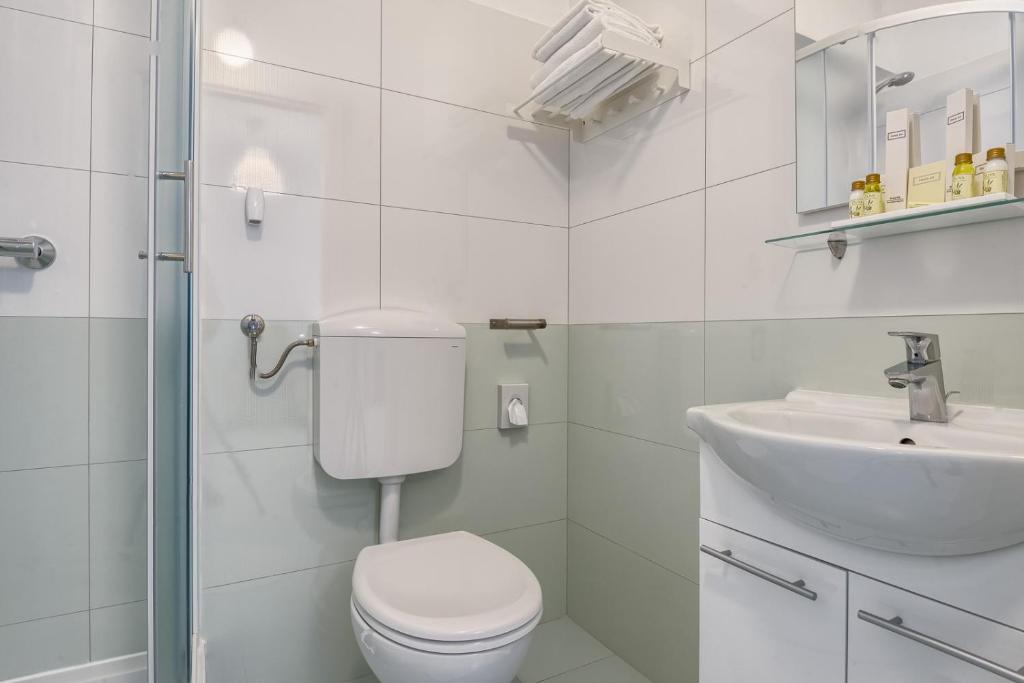 Łazienka w obiekcie Apartments Antons 2