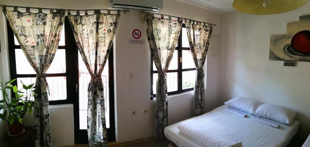 Postel nebo postele na pokoji v ubytování Balkaneros Hostel