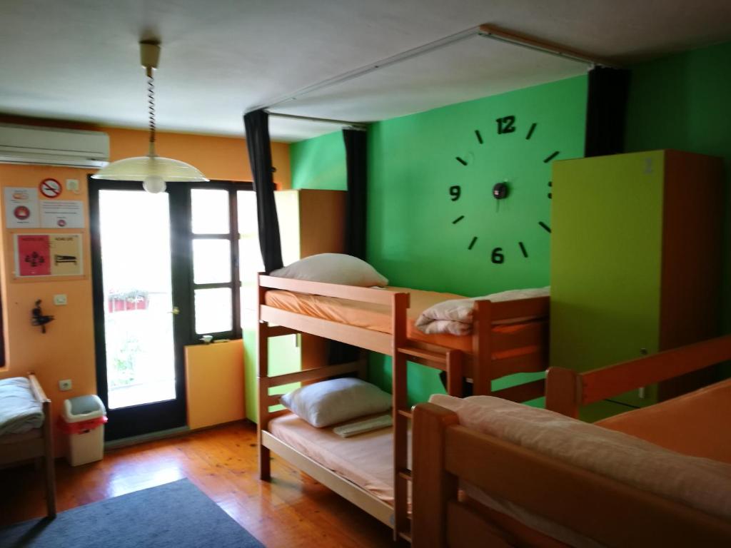 Postel nebo postele na pokoji v ubytování Balkaneros Hostel