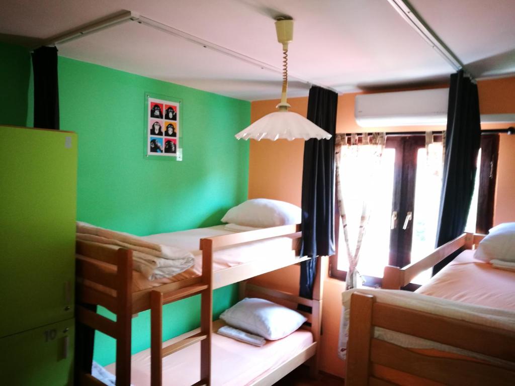 Postel nebo postele na pokoji v ubytování Balkaneros Hostel