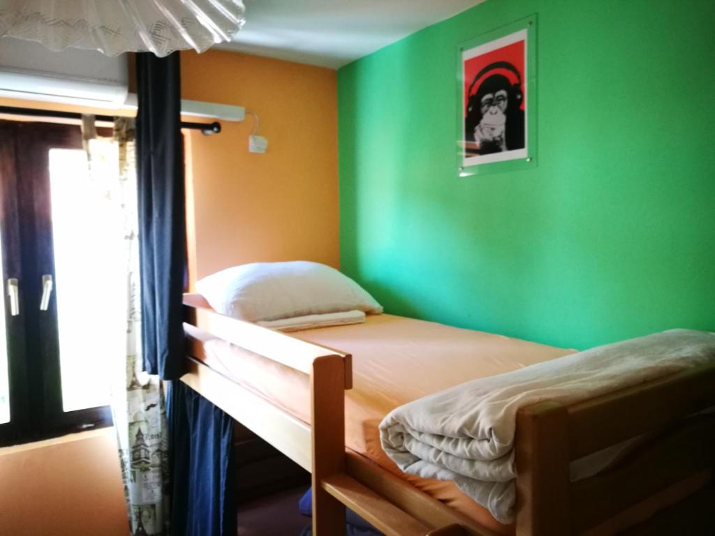 Postel nebo postele na pokoji v ubytování Balkaneros Hostel