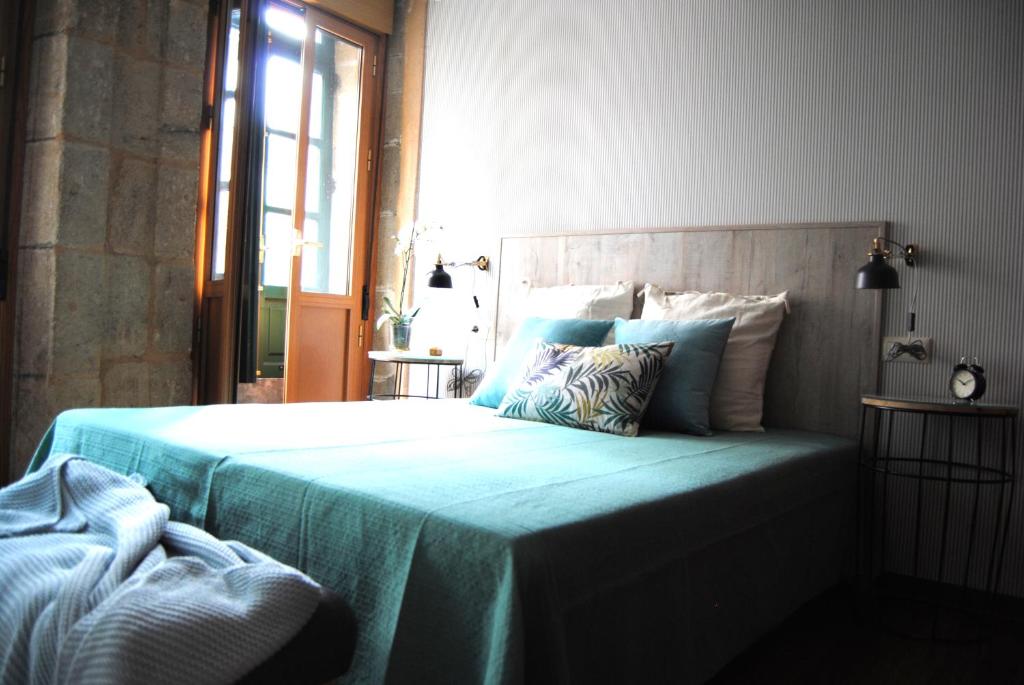 Postel nebo postele na pokoji v ubytování St. Peter HOME