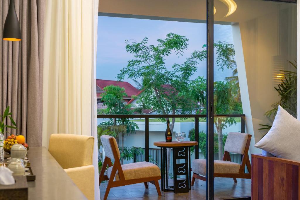Posezení v ubytování Metta Residence & Spa