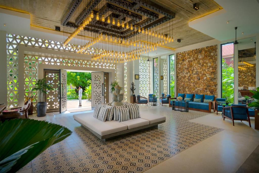 Posezení v ubytování Metta Residence & Spa