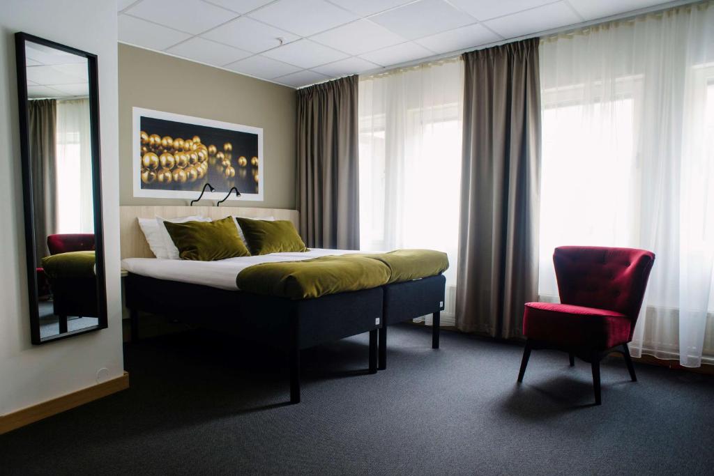 Postel nebo postele na pokoji v ubytování Best Western Hotel Svava