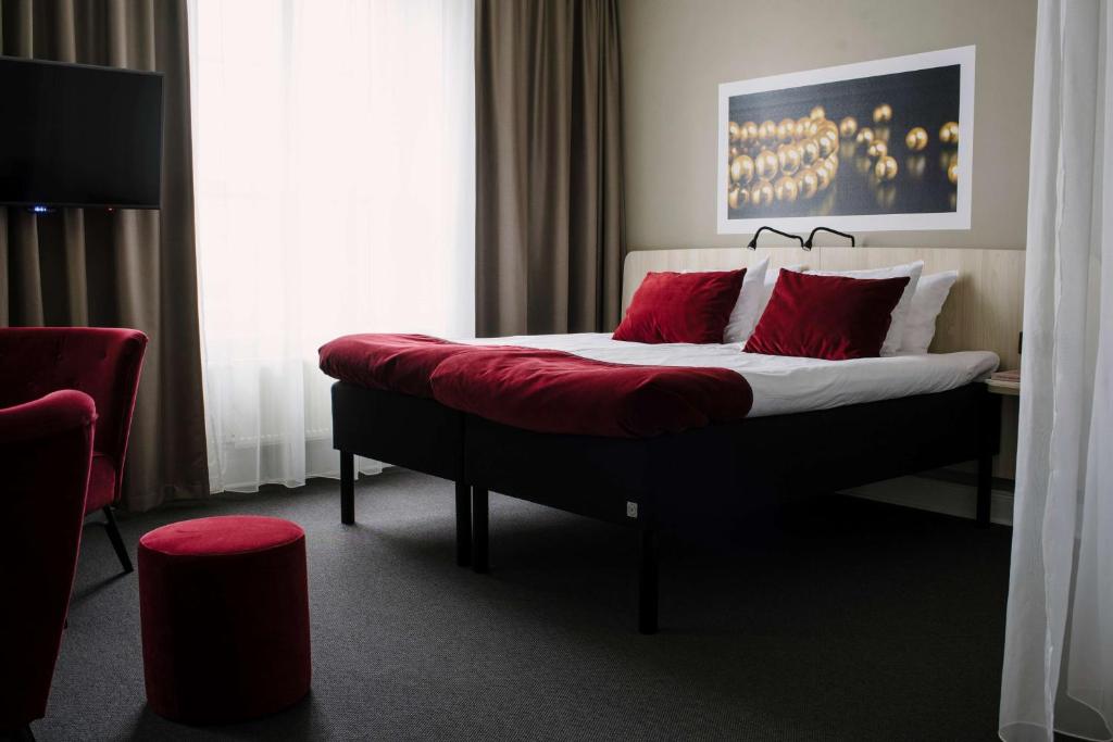Postel nebo postele na pokoji v ubytování Best Western Hotel Svava
