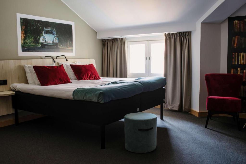 Postel nebo postele na pokoji v ubytování Best Western Hotel Svava