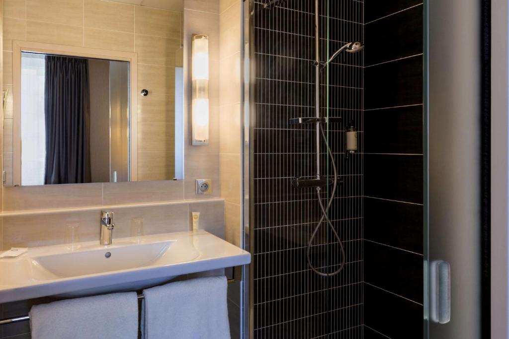 Koupelna v ubytování Best Western Plus Richelieu