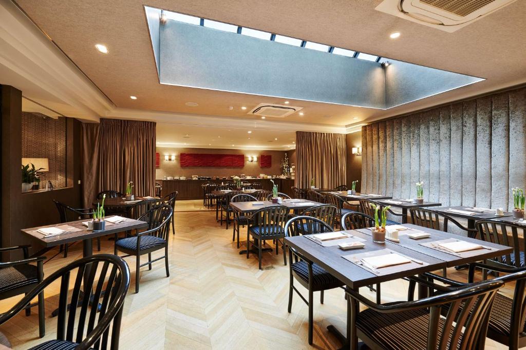 Restaurace v ubytování Keizershof Hotel Aalst