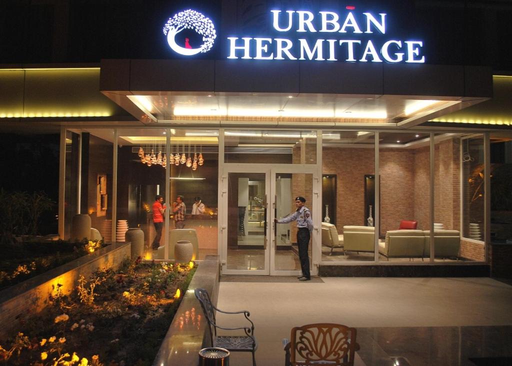Certifikát, hodnocení, plakát nebo jiný dokument vystavený v ubytování Urban Hermitage