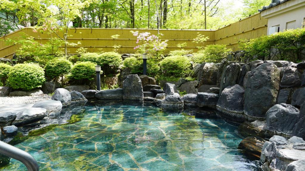 Bazén v ubytování Blancvert Nasu Onsen Hotel nebo v jeho okolí