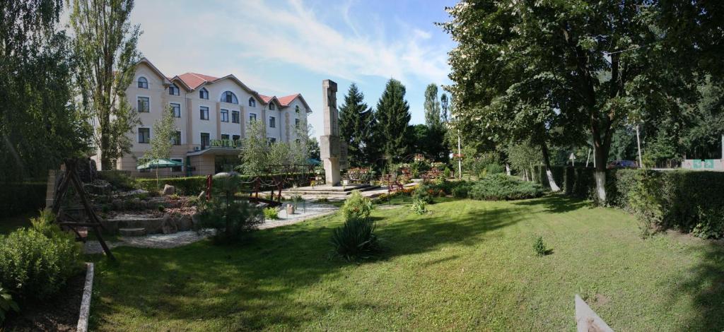 Zahrada ubytování Hotel Helikon