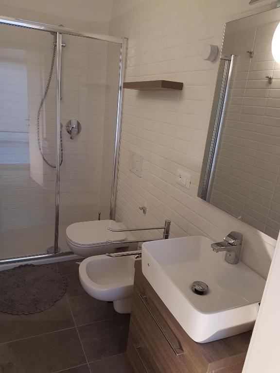 A bathroom at CORTE SCONTA Mini-Loft