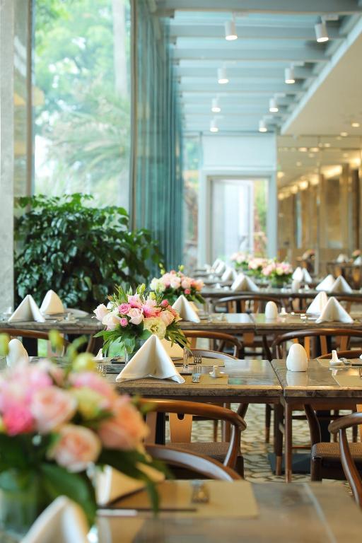 Restaurace v ubytování Fuzhou Lakeside Hotel