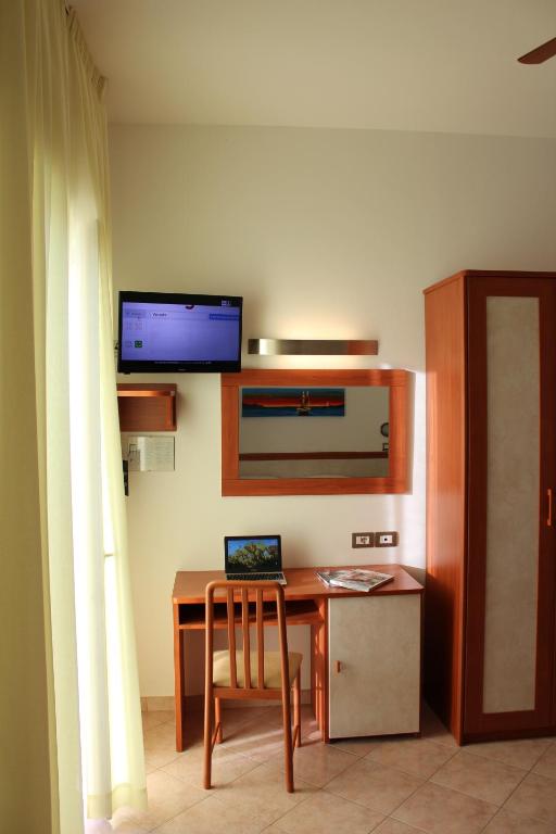 Kuchyň nebo kuchyňský kout v ubytování Hotel Ivana