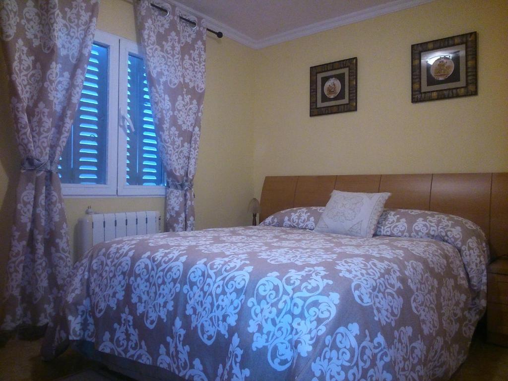 Postel nebo postele na pokoji v ubytování Casa Rural La Finca
