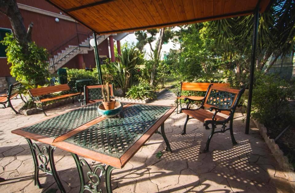 Zahrada ubytování B&B "Posta di Colonna"