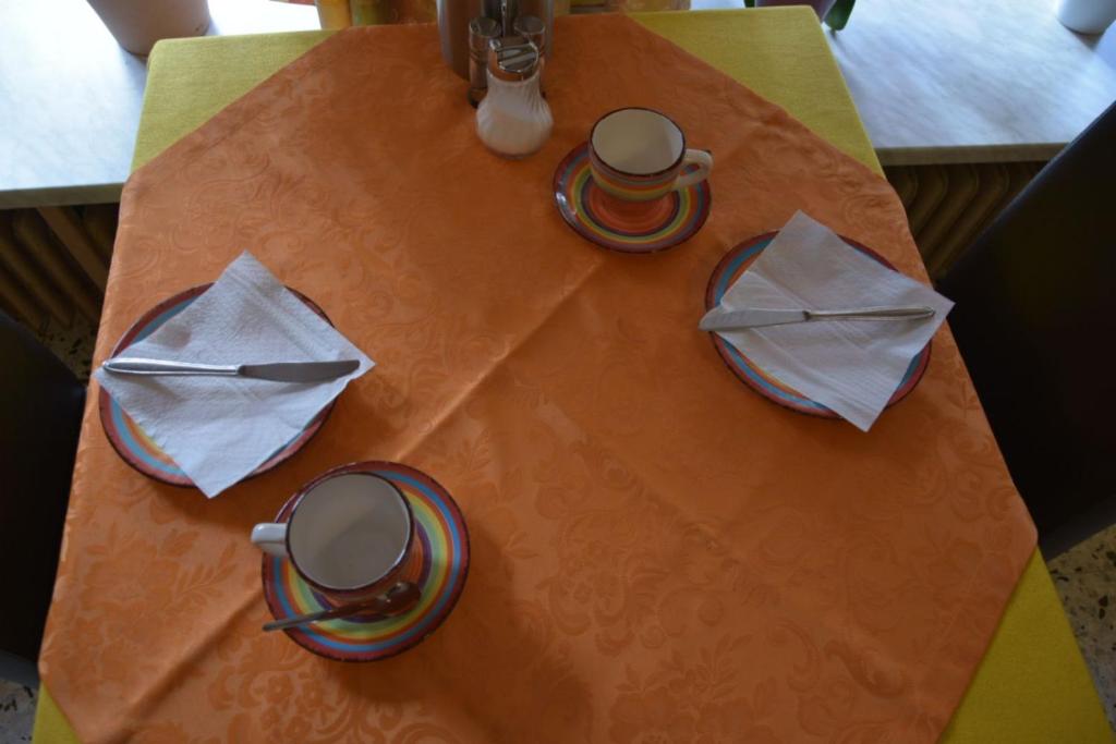 Restaurace v ubytování Frühstückspension Matheidl