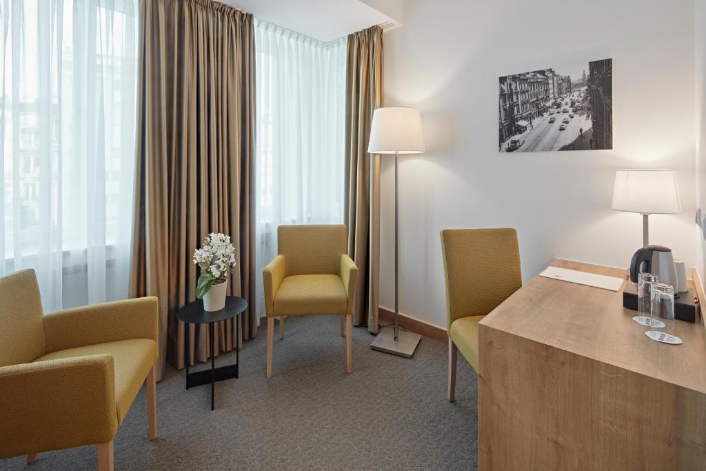 Posezení v ubytování City Hotel