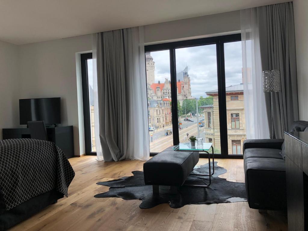 Posezení v ubytování Voss Villa