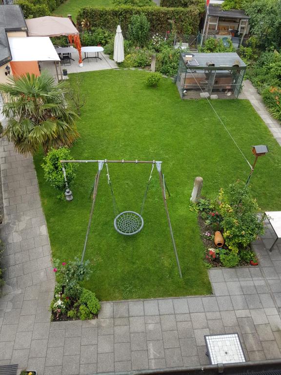 Zahrada ubytování Niros Bed & Breakfast