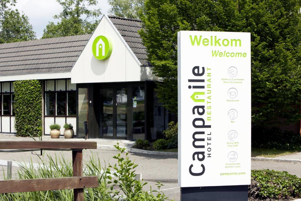Certifikát, hodnocení, plakát nebo jiný dokument vystavený v ubytování Campanile Hotel & Restaurant Gouda