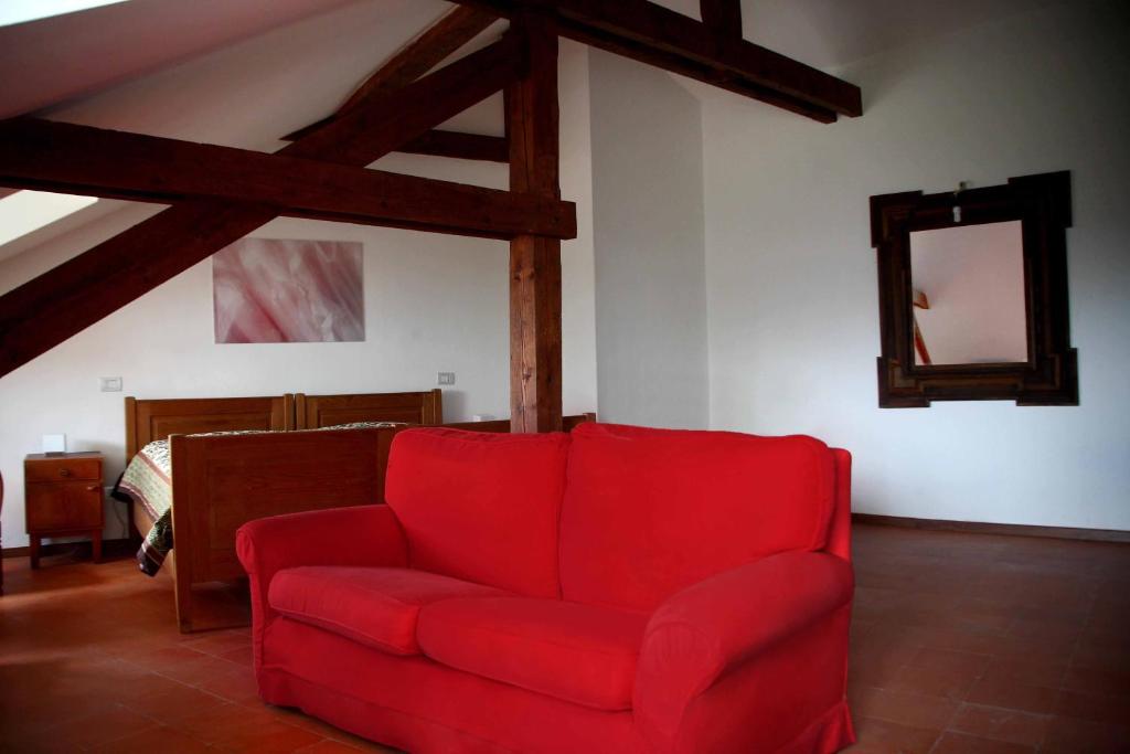 Posezení v ubytování Punta Del Corno Agriturismo